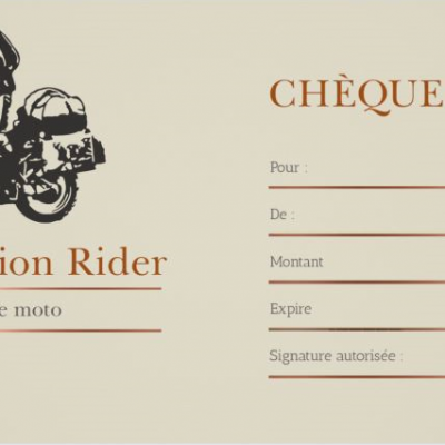 Cheque cadeaux