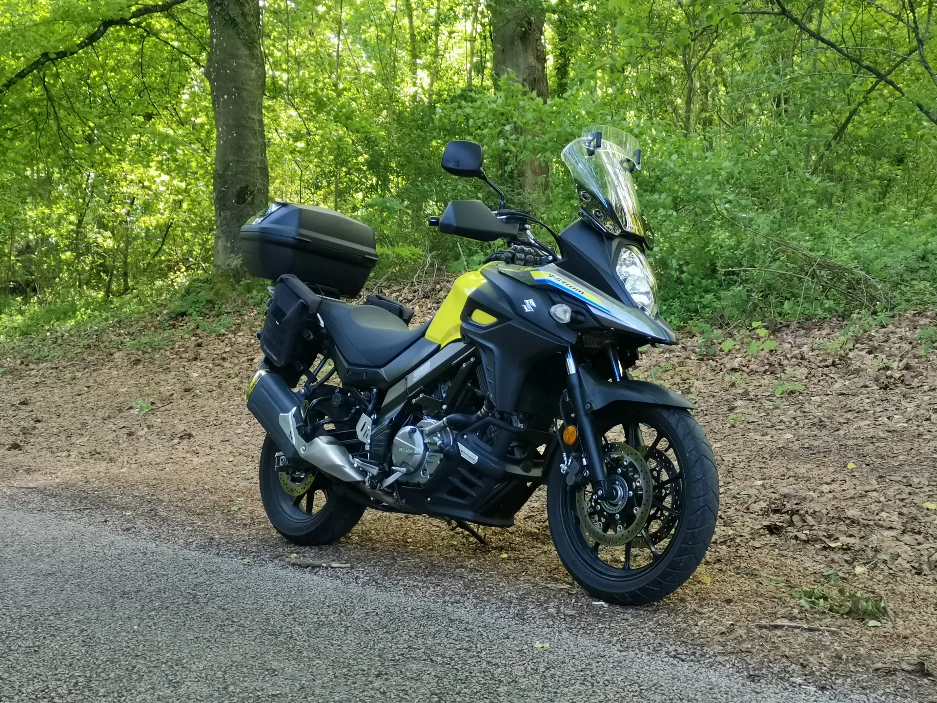 Louer une moto a2 suzuki vstrom650 dans l oise